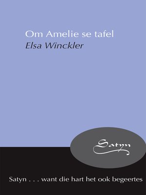 cover image of Om Amelie se tafel